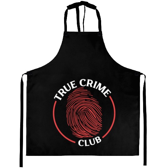 True Crime Murder Spy Crime Interest Gift Idea Aprons