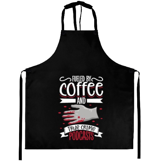 True Crime Murder Spy Crime Interest Gift Idea Aprons