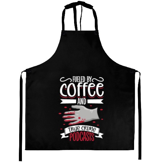 True Crime Murder Spy Crime Interest Gift Idea Aprons