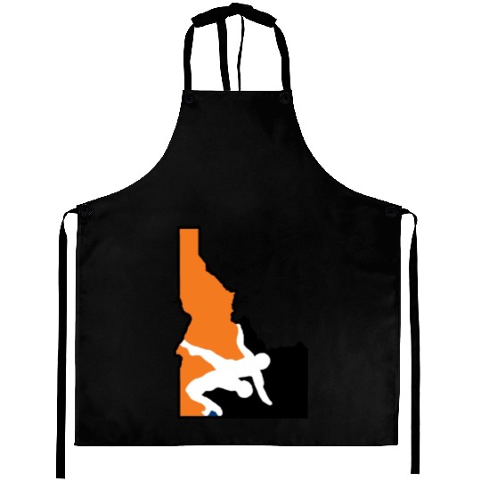 Idaho Wrestling (State Colors) Aprons
