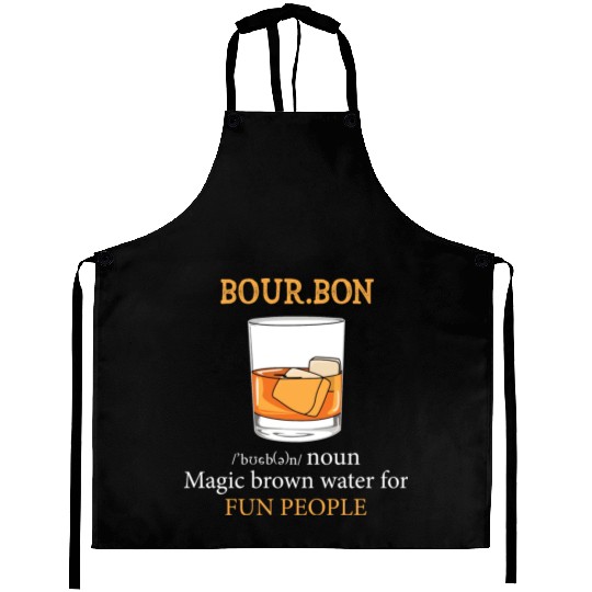 Bourbon Definition Fun People Aprons