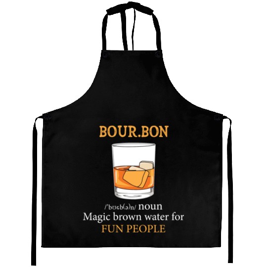 Bourbon Definition Fun People Aprons