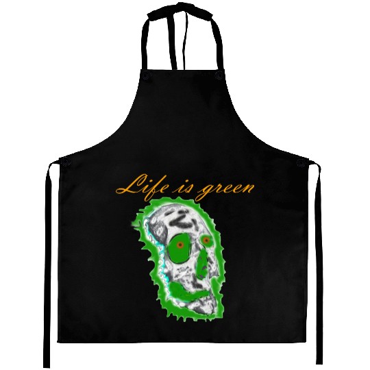 life is green Aprons