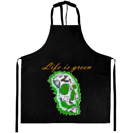life is green Aprons