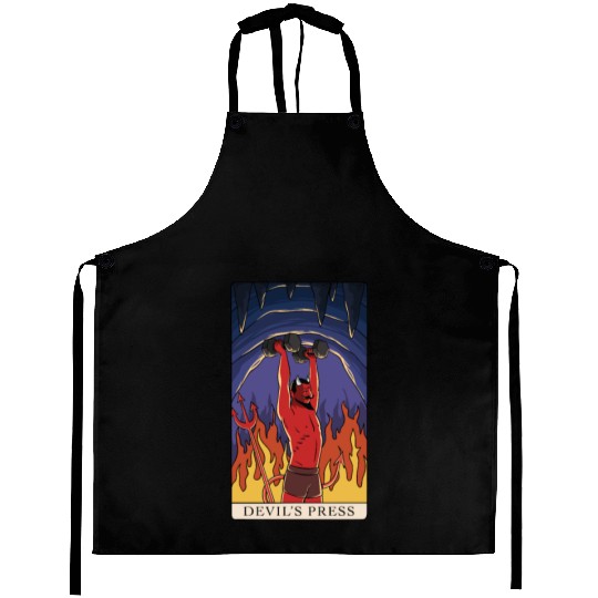Tarot Devils Press Fitness Gym Bodybuilding Aprons