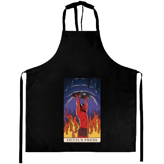 Tarot Devils Press Fitness Gym Bodybuilding Aprons