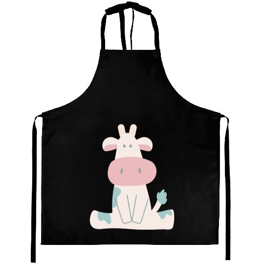 Cute cow design Aprons