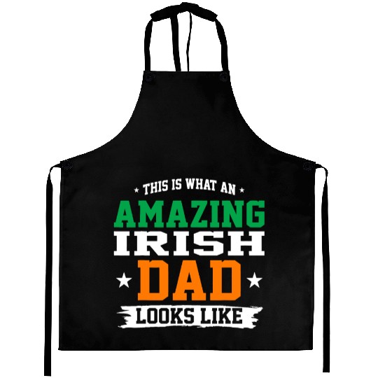 An Amazing Irish Dad Looks Like Fathers Day Gift Aprons