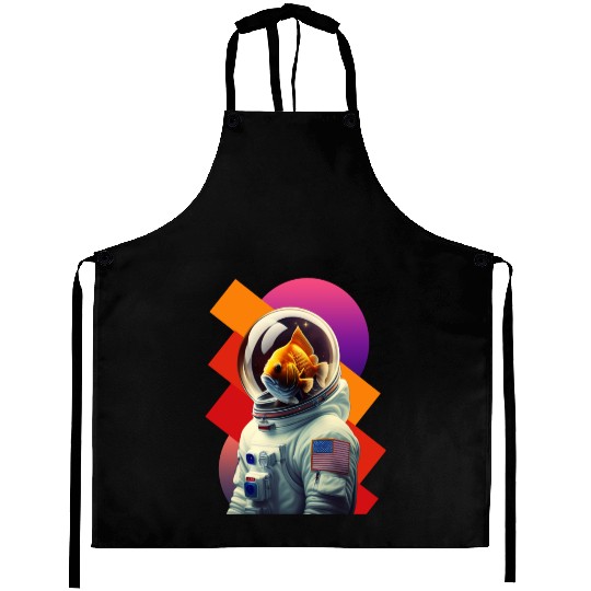 First Adventure with the Brave Goldfish Astronauts Aprons