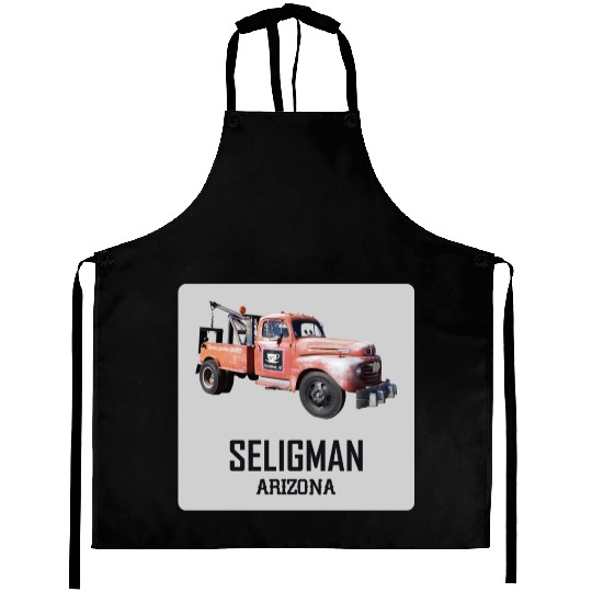 Old car city of Seligman in Arizonna, US Route 66 Aprons
