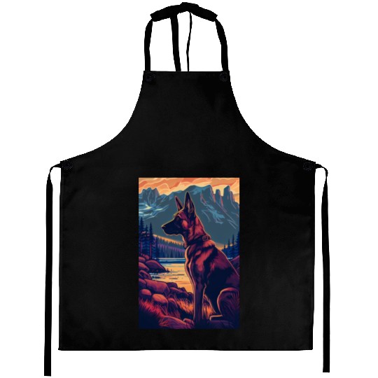 Belgian Malinois Nature Aprons