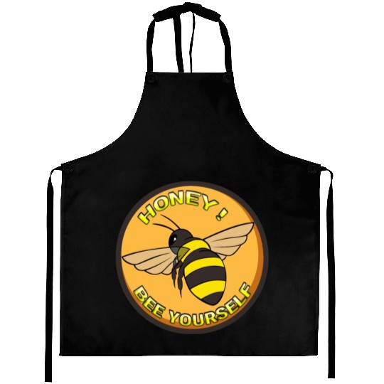 Cute Sayings wholesome Bee Meme new Aprons