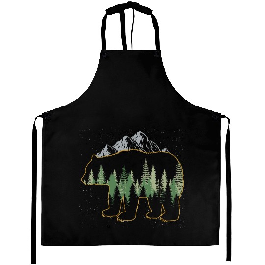 Grizzly Mountain Wildlife Bear Aprons