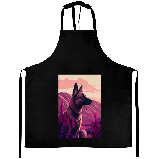Belgian Malinois Nature Aprons