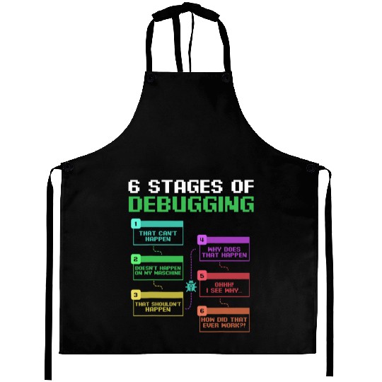 Computer Science Programmer Hacker IT Geek Aprons