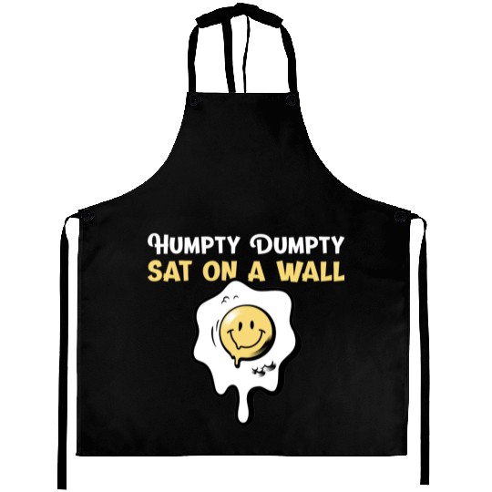 Humpty Dumpty Nursery Rhymes For Funny People Aprons