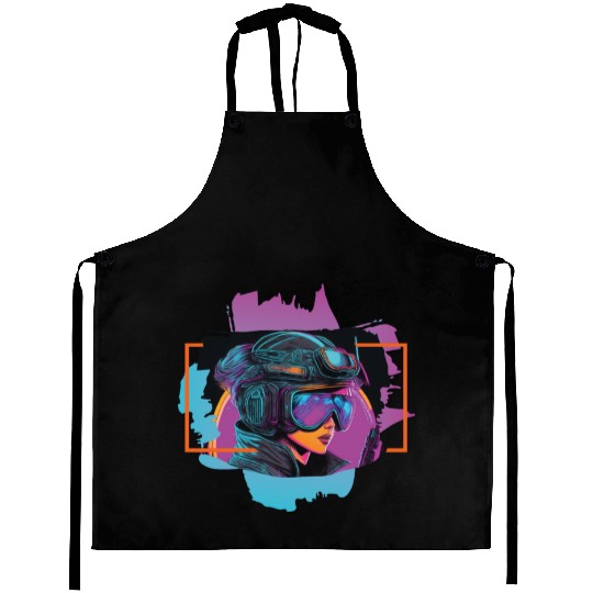 cyberpunk III Aprons