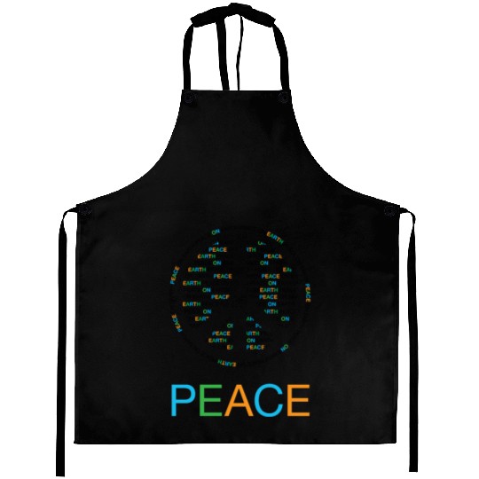 Peace On Earth Aprons