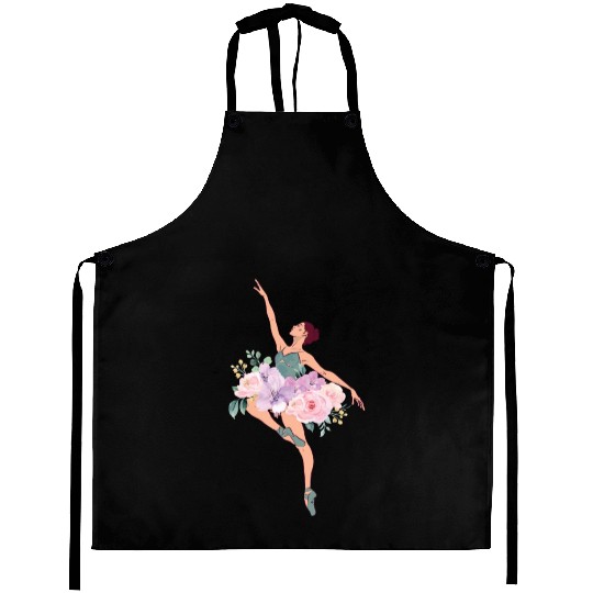 Ballet Dancer Dance Girl Ballerina Aprons