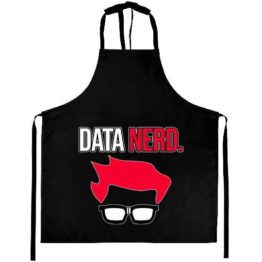 Data Nerd Data Scientist Science Lover Analyst Aprons