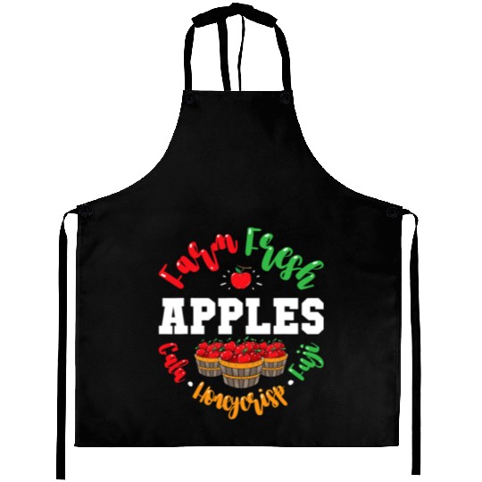 Apple Picking Farmer Fall For Toddlers Kids Women Aprons
