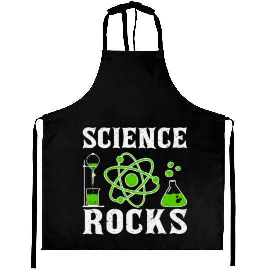 Funny Retro Vintage Science Chemistry Teacher Aprons