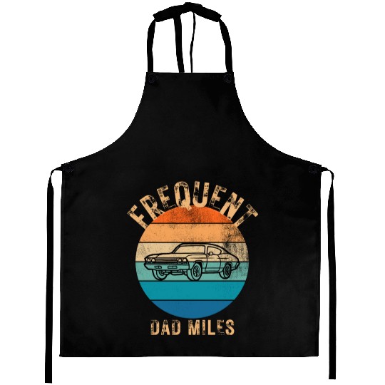 FREQUENT DAD MILES Design Aprons