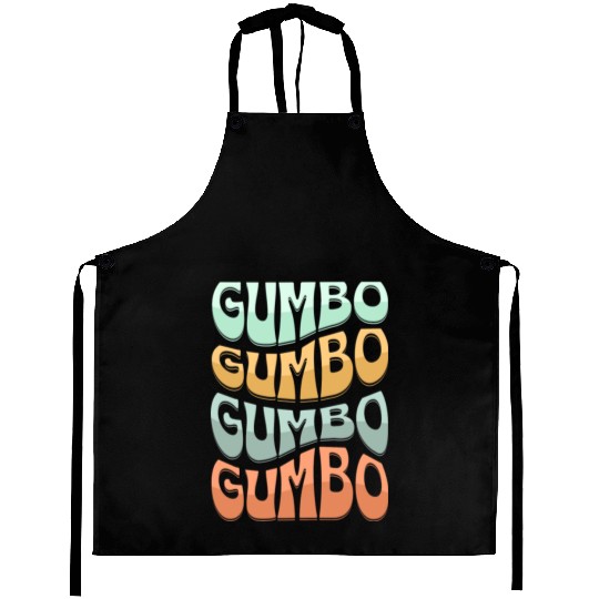 Gumbo Cajun Food Soup Lover Aprons
