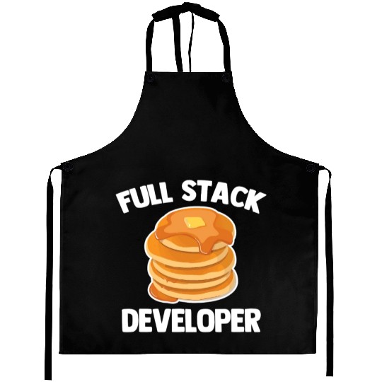 Full Stack Developer Funny Computer Science Aprons
