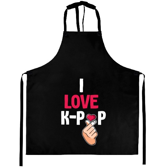 K-Pop K-drama Korean Music KPop Kdrama Gift Aprons
