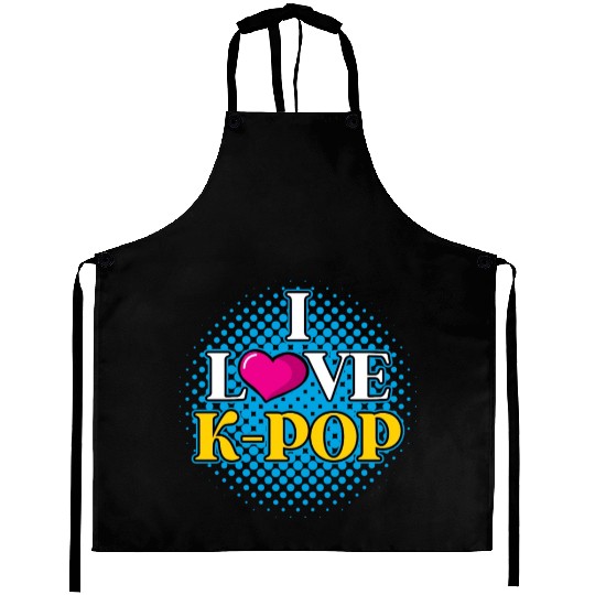 K-Pop K-drama Korean Music KPop Kdrama Gift Aprons