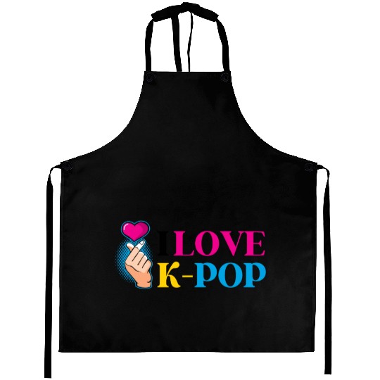 K-Pop K-drama Korean Music KPop Kdrama Gift Aprons