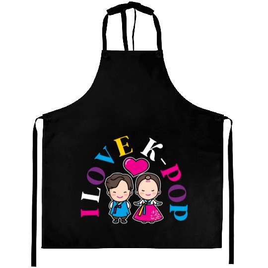 K-Pop K-drama Korean Music KPop Kdrama Gift Aprons