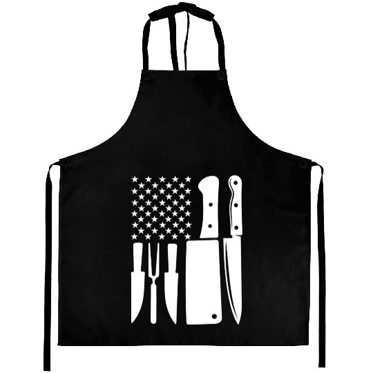 Chef Usa Flag Aprons