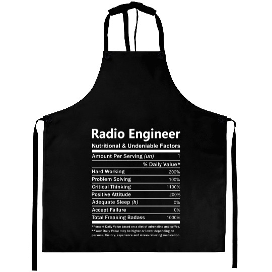 Radio Engineer Aprons - Nutritional And Undeniabl