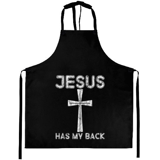 Jesus Has My Back 3 Aprons