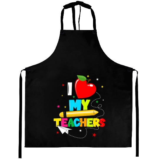 Graduation I Heart My Teachers I Love My Teachers Aprons