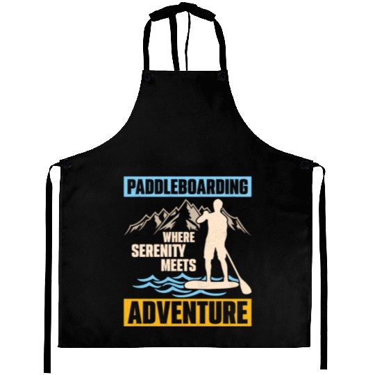 Paddleboarding Where Serenity Stand Up Paddle Aprons