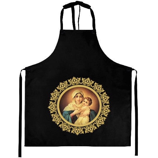 Our Lady Mother Catholic Aprons