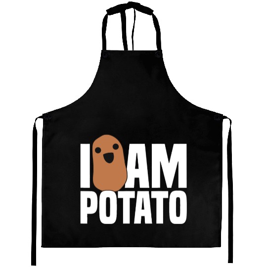 I Am Potato - Funny Potato, Food Aprons