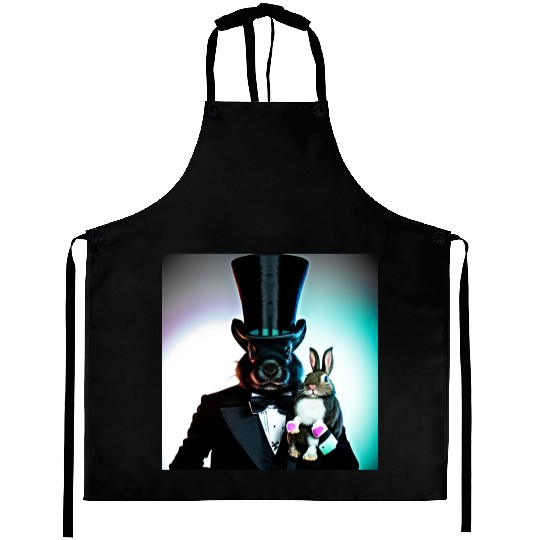 Wonder the Wandering Rabbit Aprons