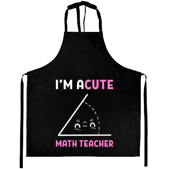 Math Puns Math Teacher Aprons