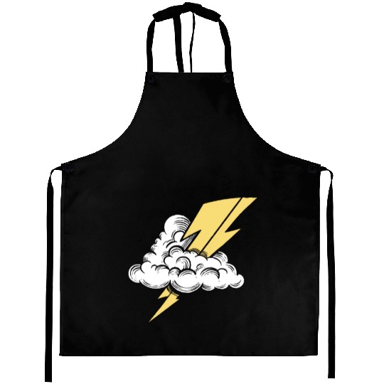 Lightning Bolt Aprons