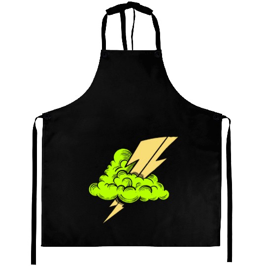 Lightning Bolt Aprons