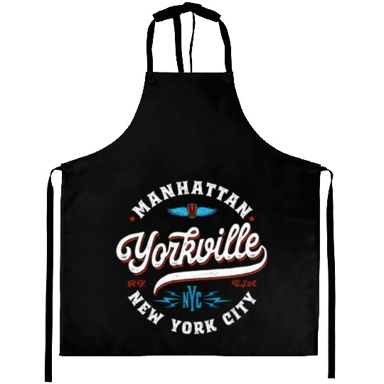 New York Manhattan Yorkville Aprons
