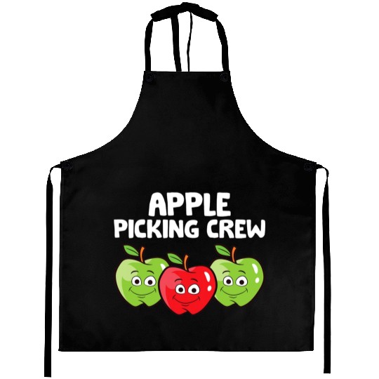 Apple Farmer Apple Lover Fruit Funny Apple Picking Aprons