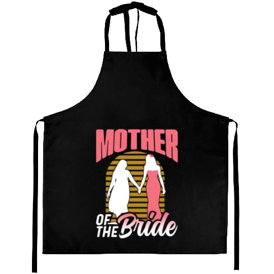 Mother Of The Bride Bachelorette Party Wedding Aprons