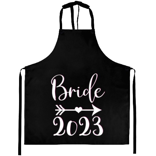 Bride To Be 2023 Engagement Getting Married Aprons
