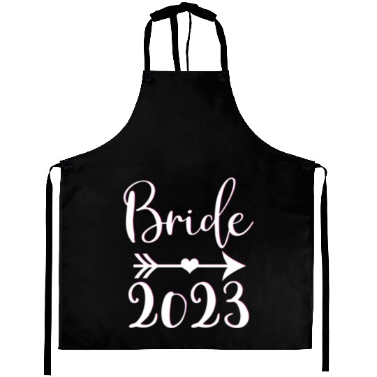 Bride To Be 2023 Engagement Getting Married Aprons