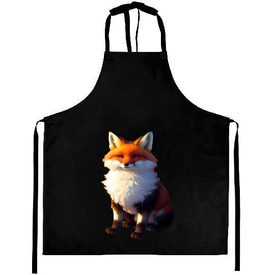 Baby Red Tailed Fox Aprons